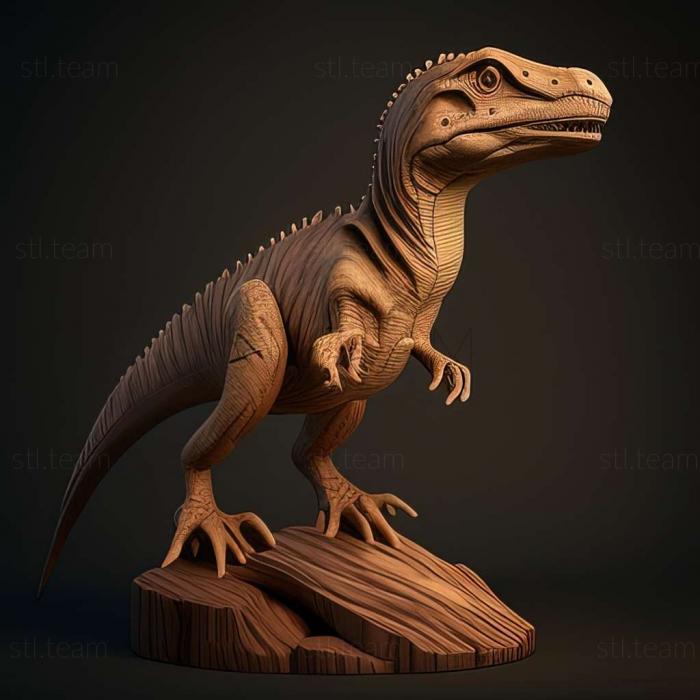 3D модель Футалогнкозавр (STL)